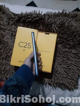 Realme c25s 4/64gb full box and charger (used)